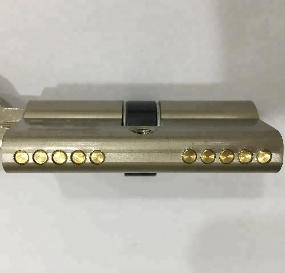 Door cylinder lock 100mm double open aluminum cylinder