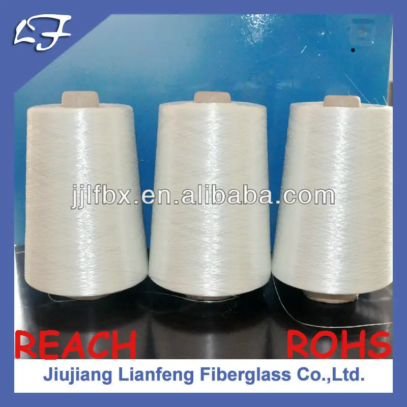 e-glass fiberglass sewing thread glass fiber yarn