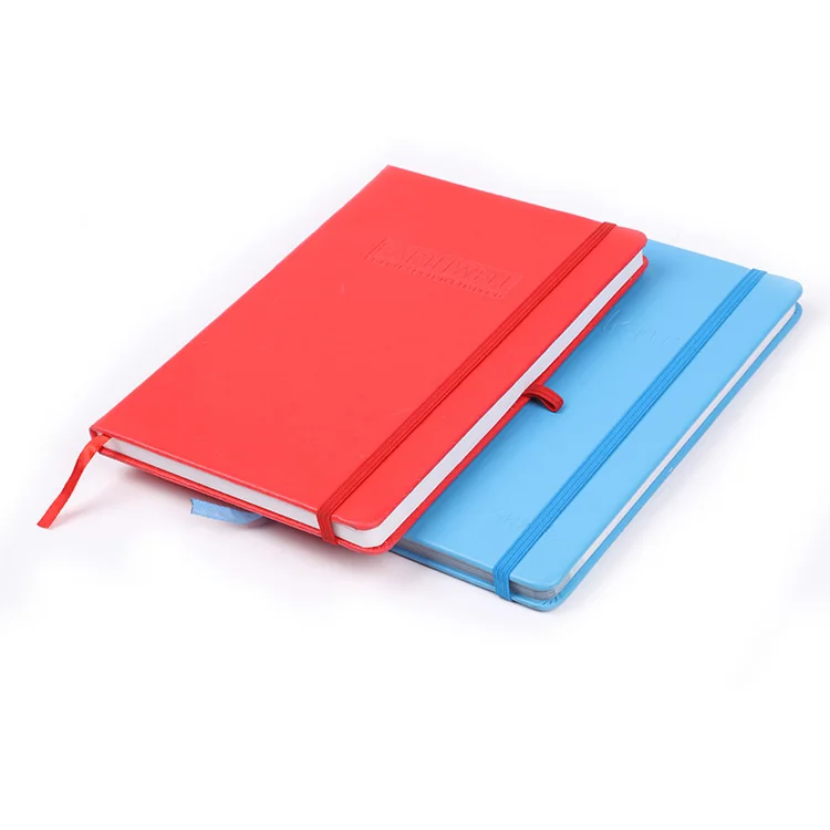 
Cheap PU leather pocket diary A6 notebook for custom branding 