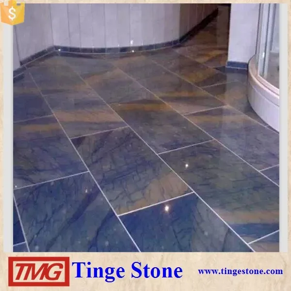 Azul Bahia Blue Marble Tile For Luxury House