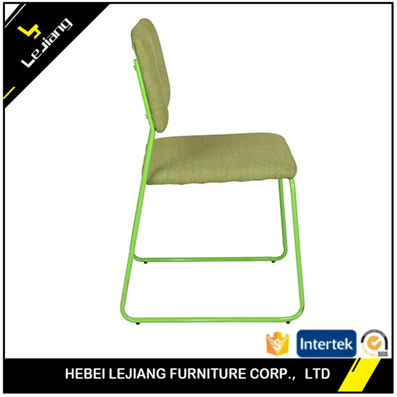 Элегантная мода недорогие обеденный стул с тканью