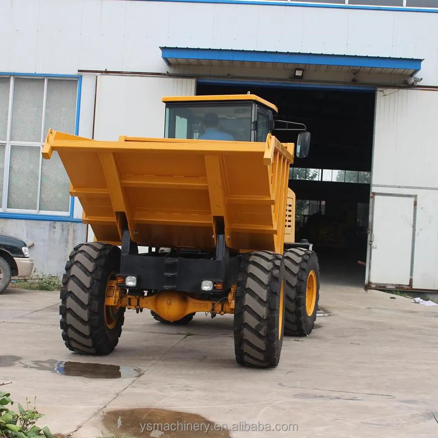 4 wheel drive 7.0 TONS Back Mining Construction Site dumper  FCY70