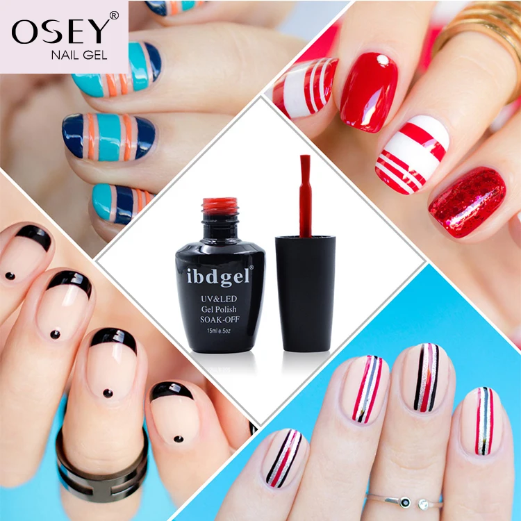 ibdgel esmaltes Brand Gel Nail Polish UV 3 Steps Color Gel Nail polish nail Art