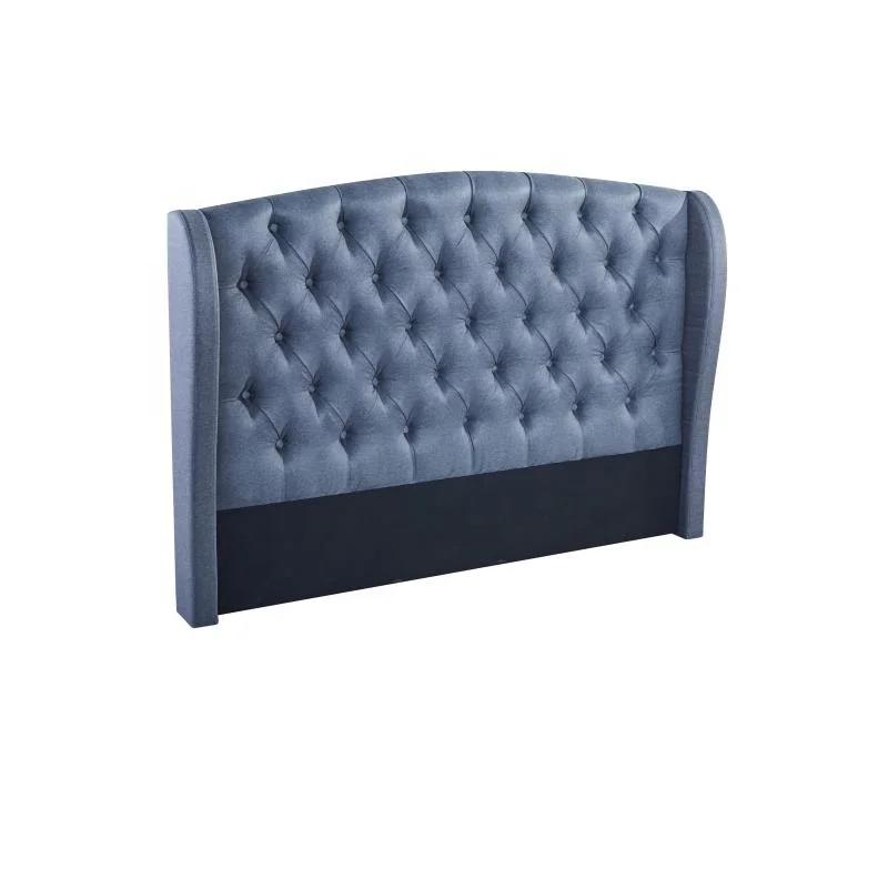 Современный тканевый бархатный Королевский мягкий изголовье кровати