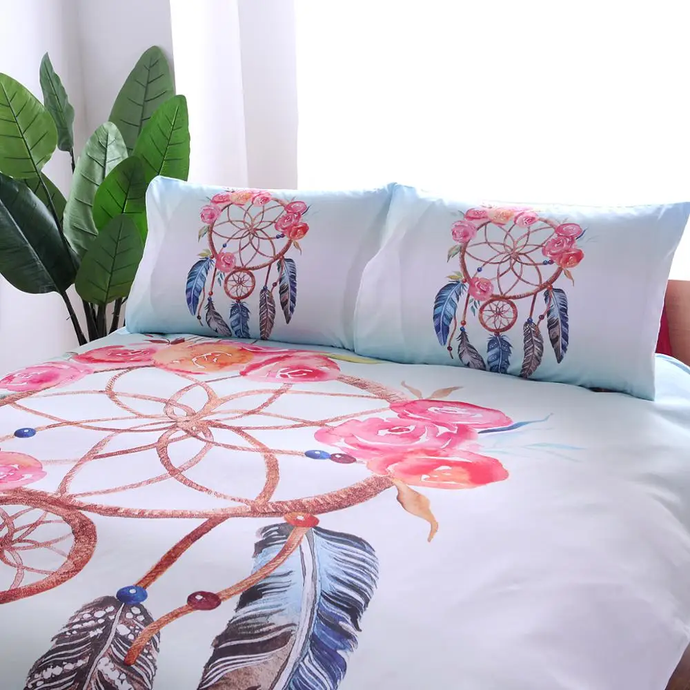 Роскошное постельное белье с 3d принтом 100%, Королевский/Королевский размер, одеяло, пододеяльник, простыня, комплекты