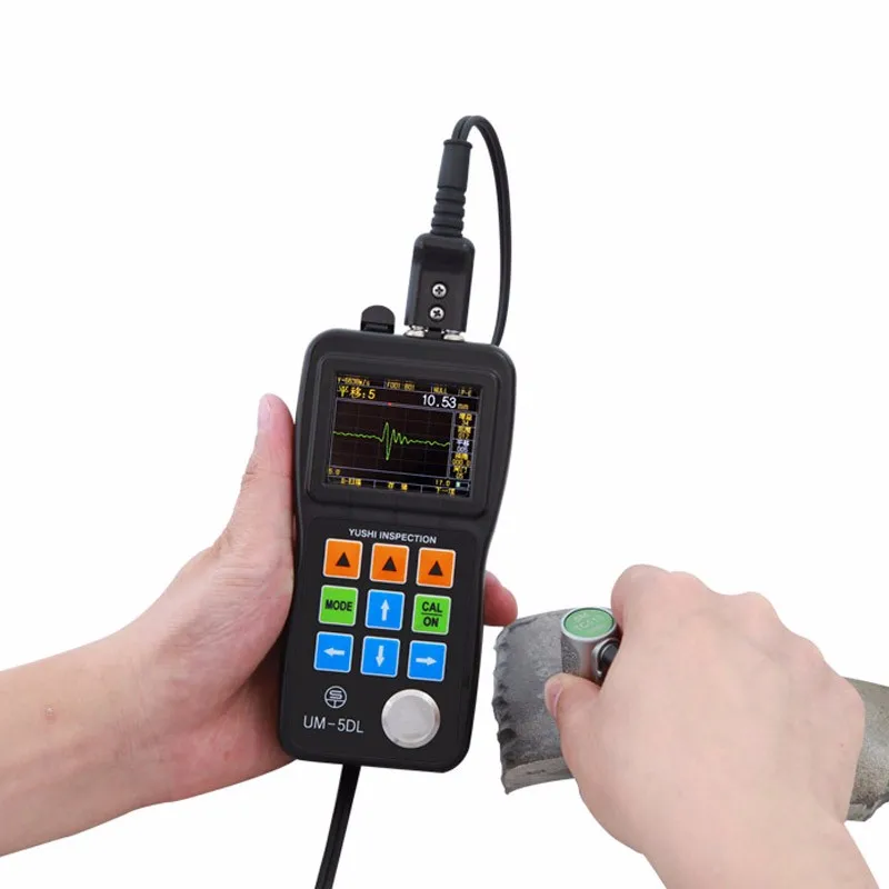 Китай, yushi instruments um5, портативный ультразвуковой измеритель толщины стального листа ndt