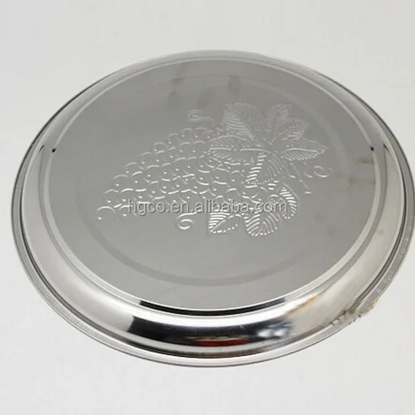 Stainless Steel Round Tray