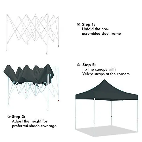 Instant Pop Up Gazebo Canopy Tent for camping