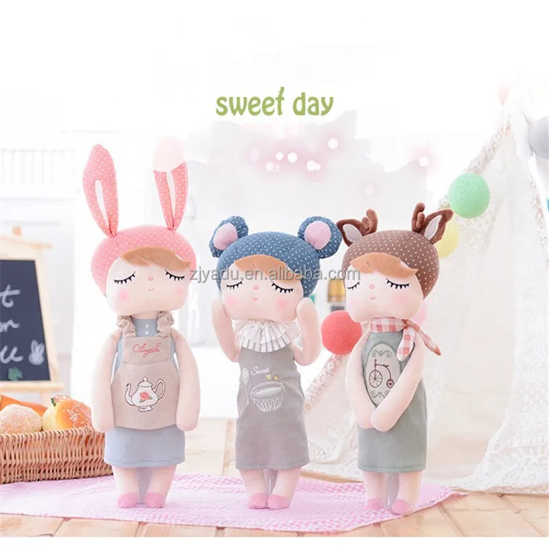 metoo wholesale cheap soft toy animal plush toy accompany sleep retro angela rabbit toys for children gift metoo doll
