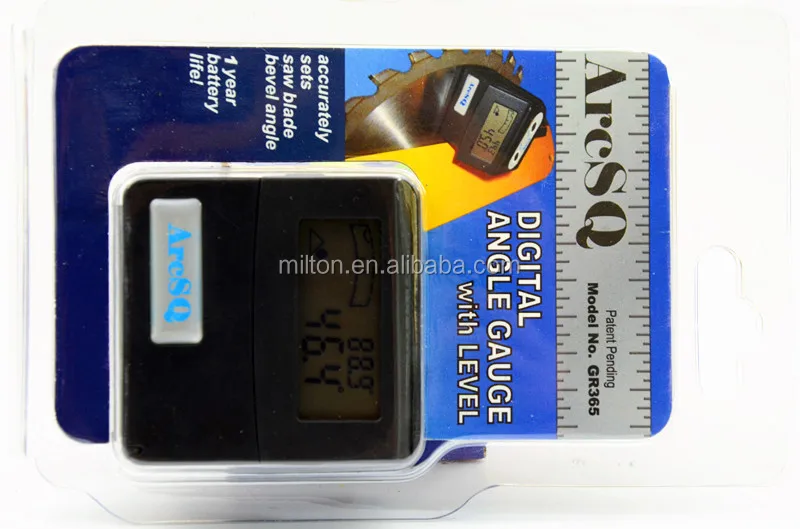 
Digital Angle Gauge bevel angle inclinometer protractor Tilt level box with Magnetic base + V-groove 