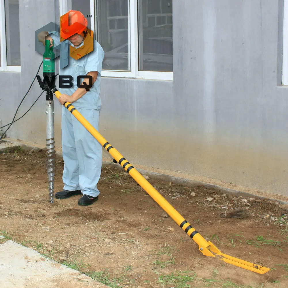 Mini Electric Pile Driver For small ground anchor HD -03