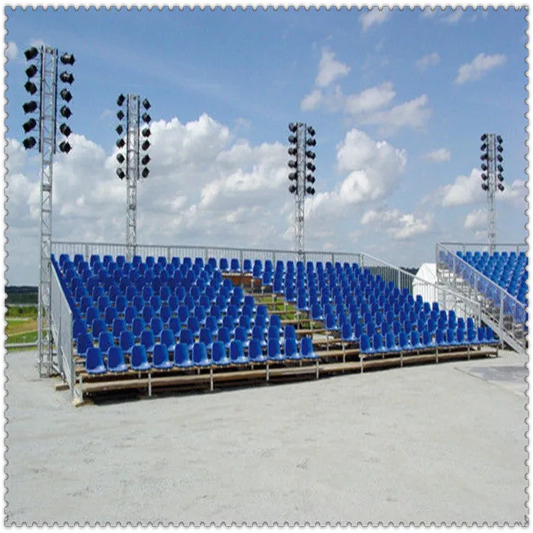 Steel Grandstand Temporary Outdoor Scaffolding Grandstand Bleachers Seating