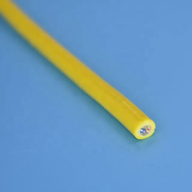 ROV cable 2x2x26AWG signal cat5 neutrally buoyant tether