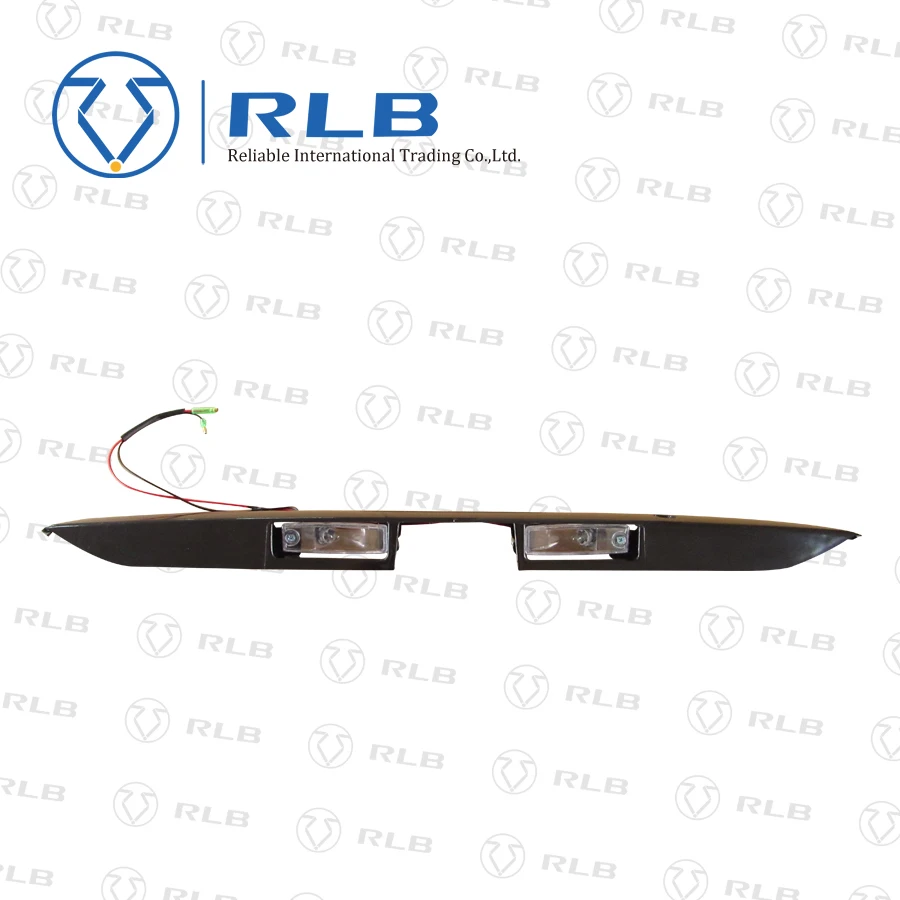 high quality black color rear license plate light for 2005 hiace