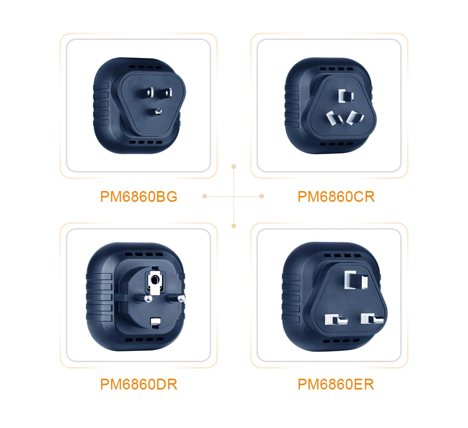  PM6860BG тестер розетки США 110 В с GFCI RCD тестирование автоматический диагностический детектор