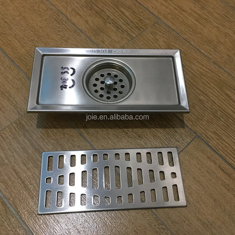 Stainless Steel Basin Wastes Liner Shower Drain.