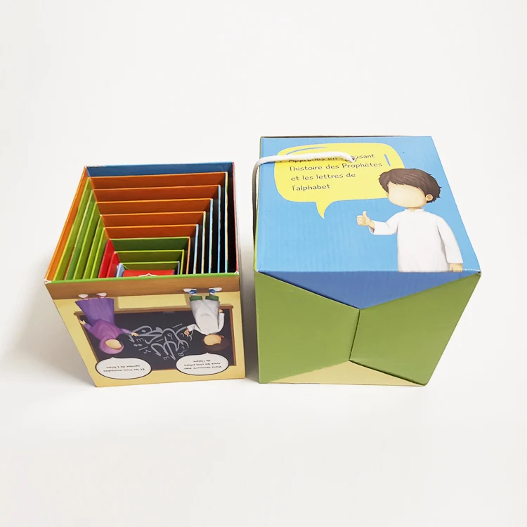 Сделанный на заказ картон 10 штук штабелируемые блоки для детей