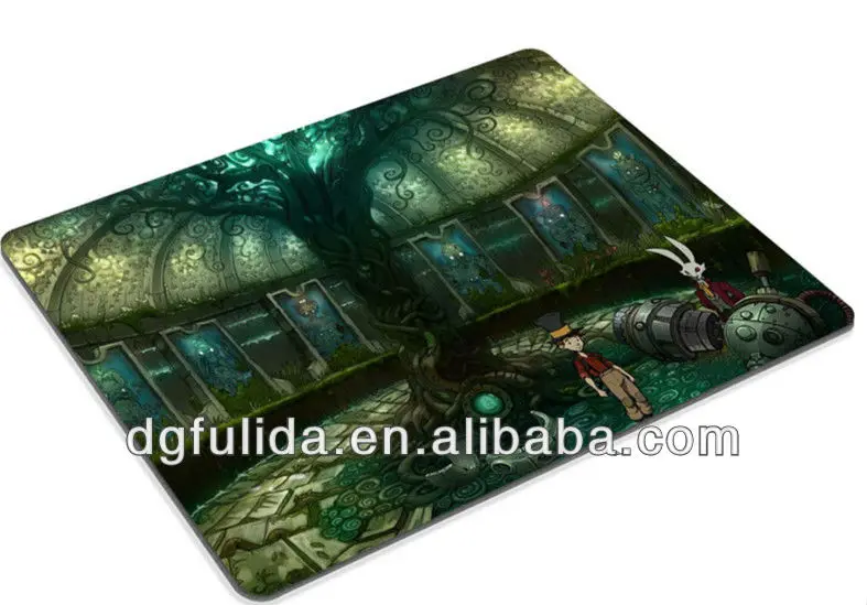 
The Night Of Rabbit Animal with Boy Pictures mouse mats 