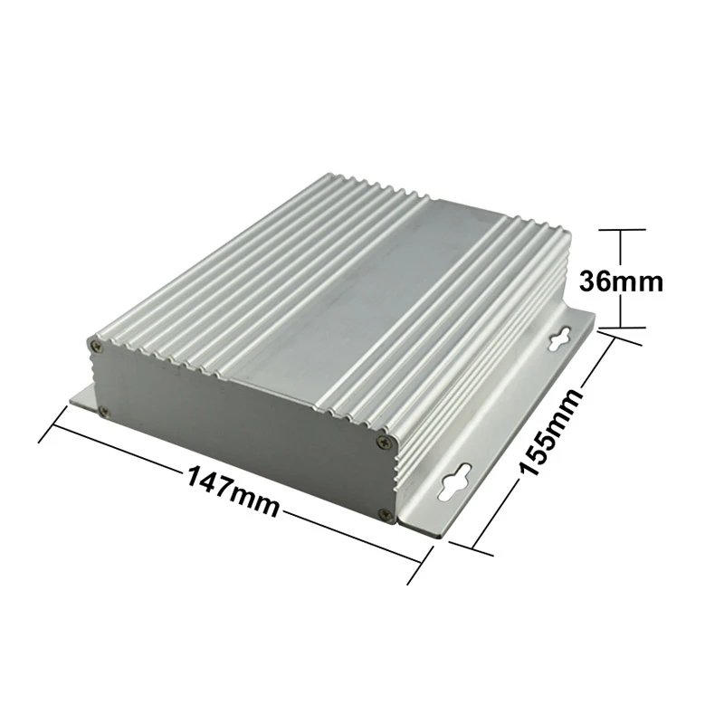 SZOMK Custom electrical box anodized aluminium box control cabinet aluminium box electronic AK-C-A1