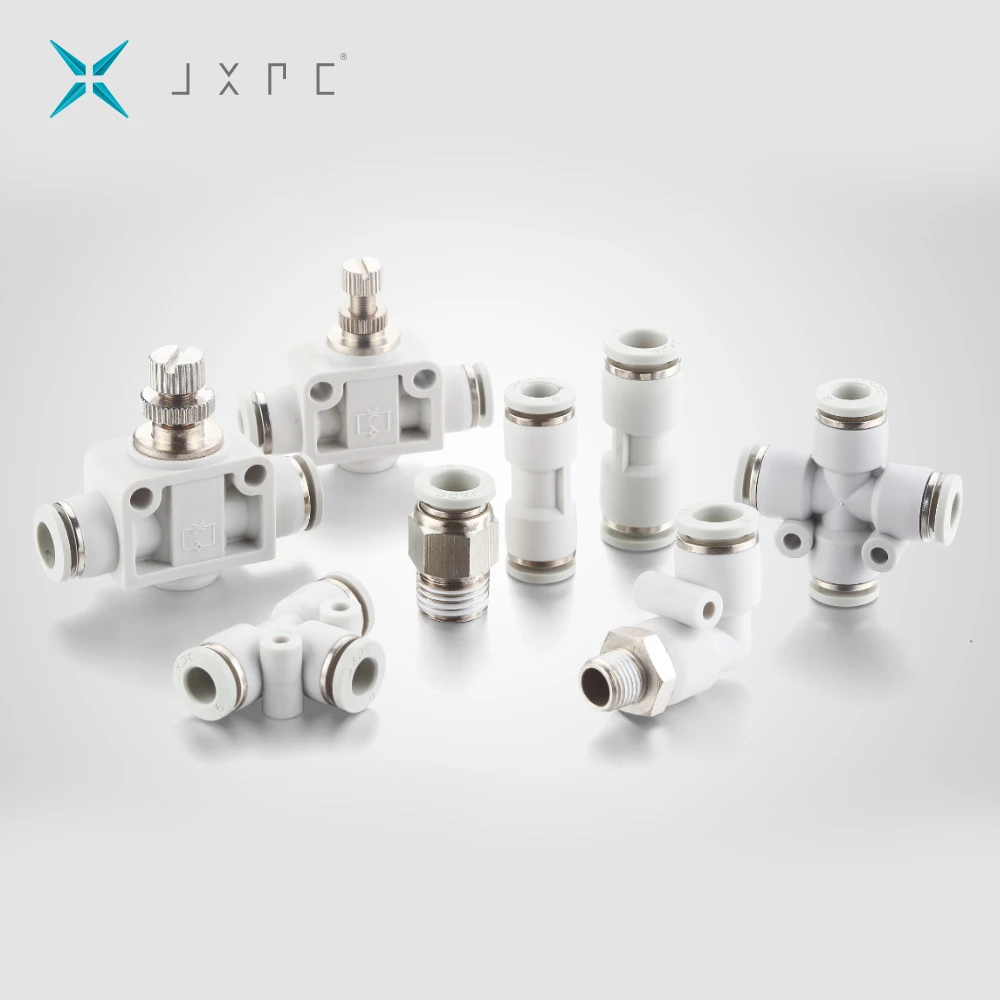 
JXPC Brand Fitting Pneumatic Tube, Different Types Pneumatic Fitting 