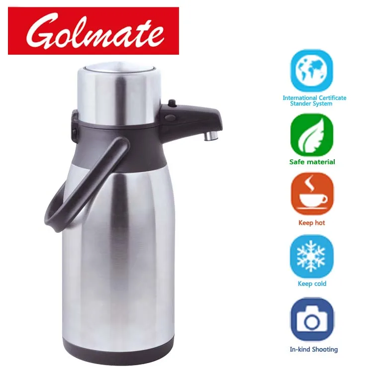Whole stainless steel 3 liter thermos