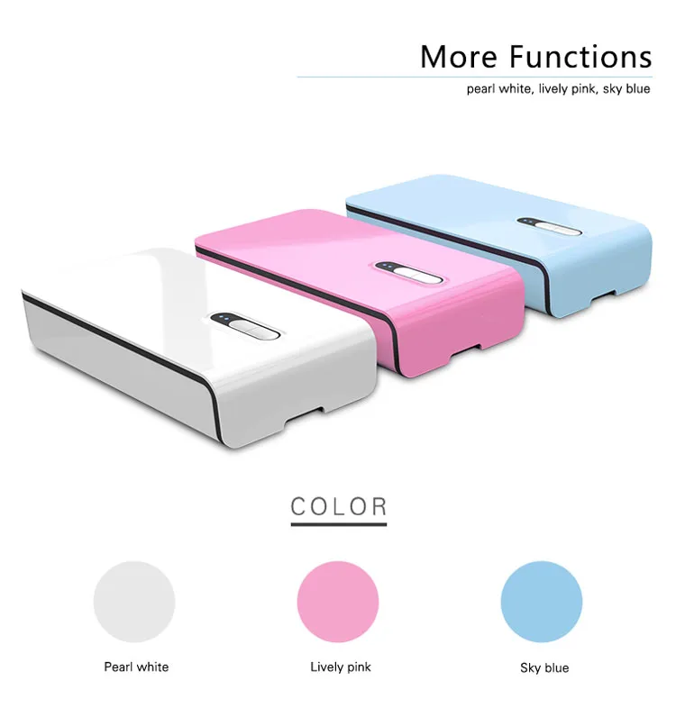 
Uv Light Sterilization Charging Box Cellphone Uvc Sanitizing Cleaner Sterilizer Machine Mobile Cell Phone Sanitizer And Charger 