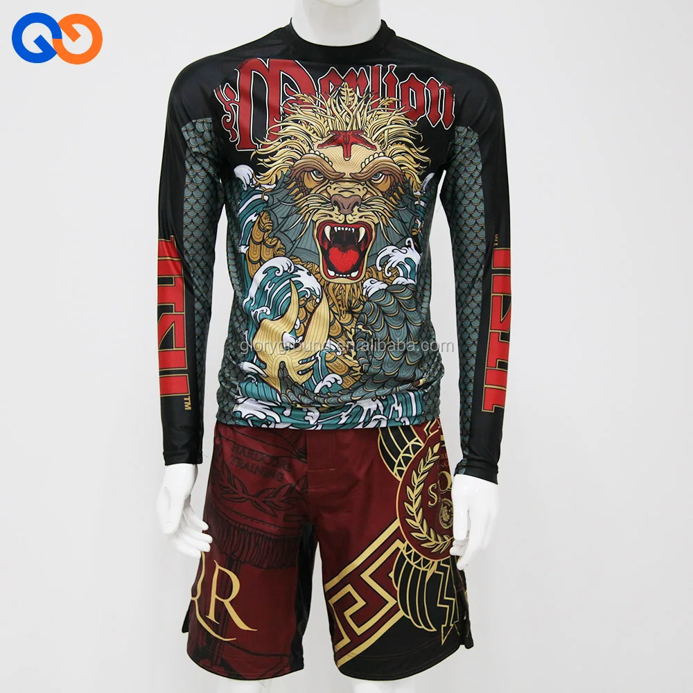 
Custom sublimated rash guards bjj 