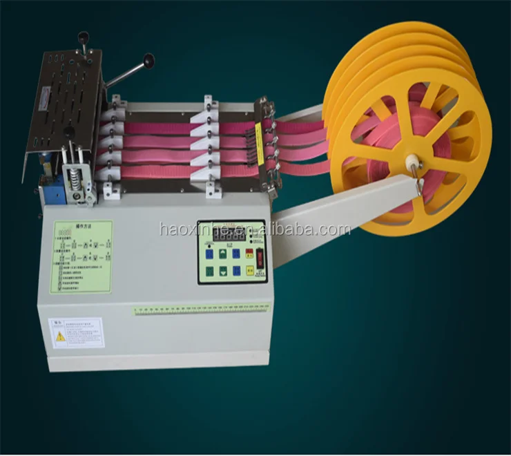 Nylon rope automatic cutting machine with hot sealing Tire Strip Cutting Machine