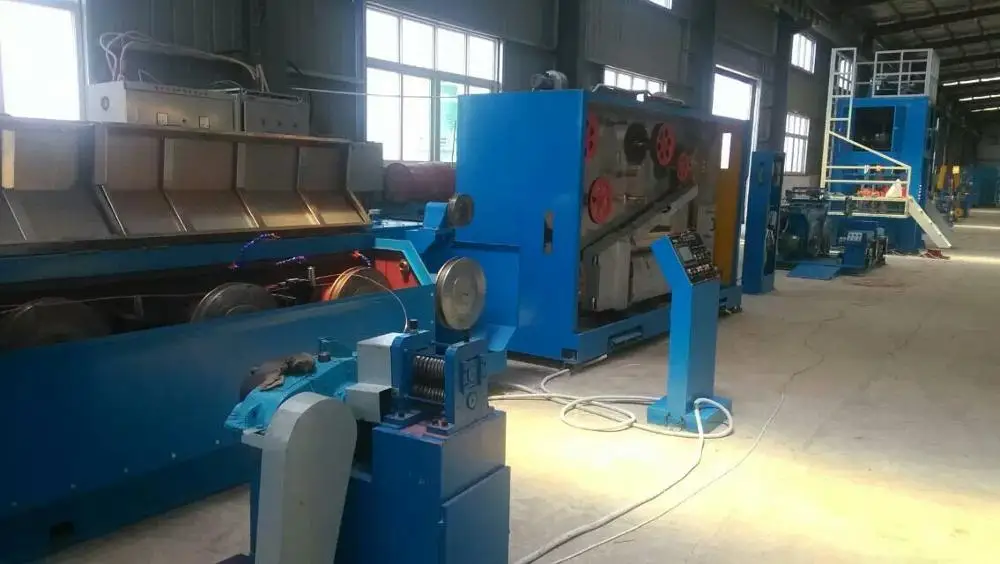 
BAOC-400/13D Low speed rod breakdown machine for aluminum wire 