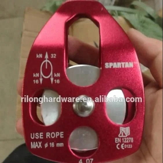 Aluminum Alloy single pulley transport hoisting pulley Aluminum  Swing Pulleys