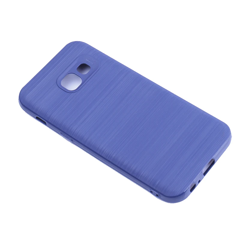 
Dual Layer Shockproof Hybrid Wire Drawing Armor Phone Case for samsung A3 2017 