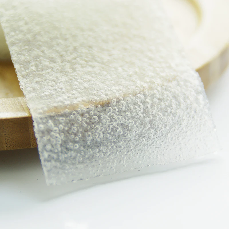 Square shape white natural konjac pure facial wipes