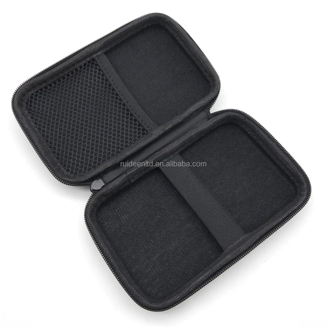 Customize Pattern PU EVA Case (15.7*10.1*3.8cm) Carring Case with Net Pocket Hard Case for Electronics (LY-18)