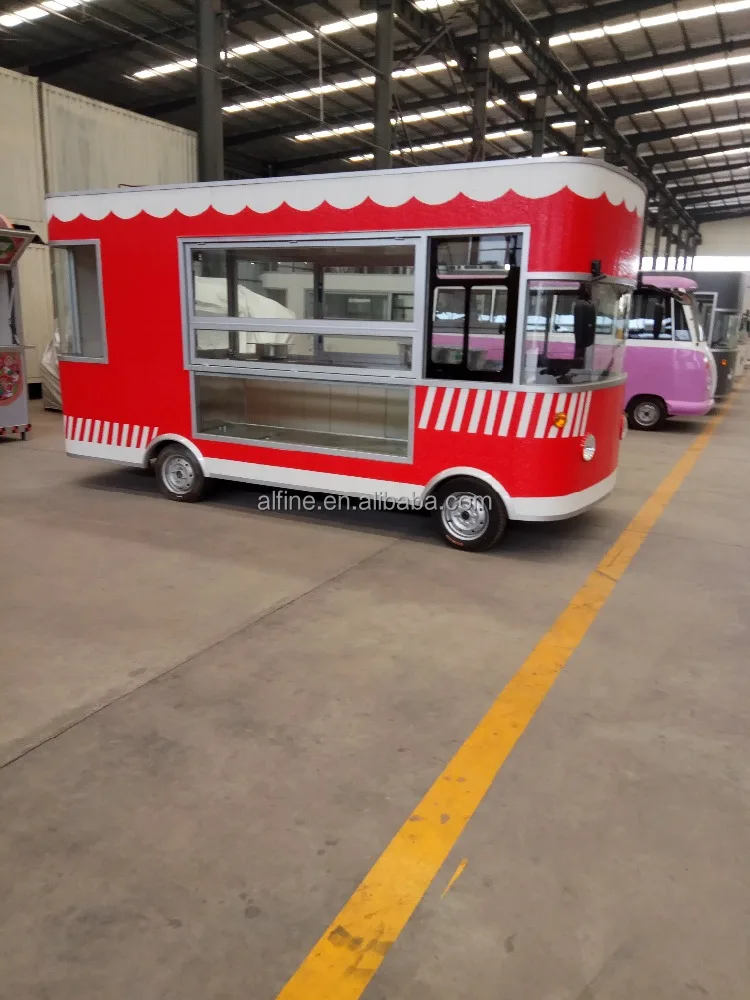 New model large mobile alibaba food truck
