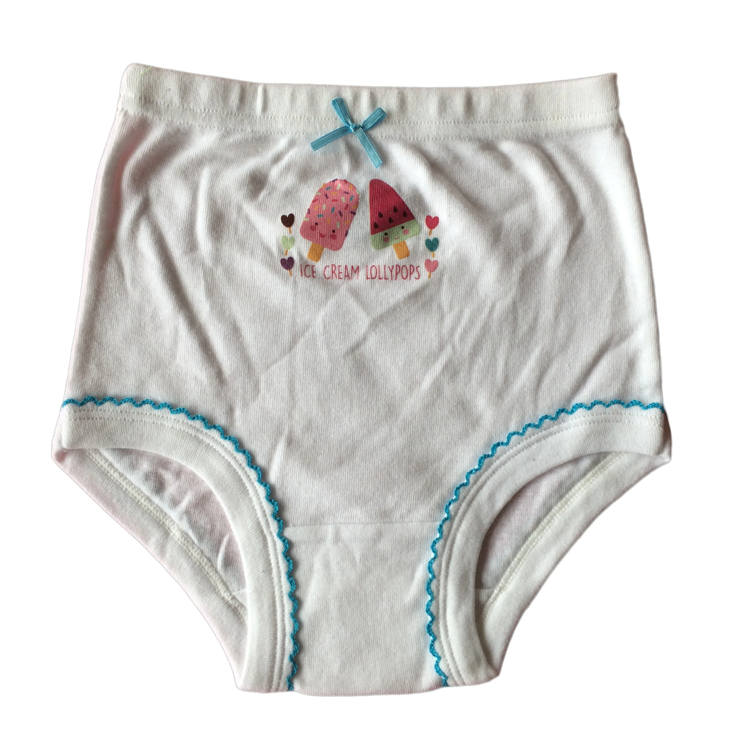 
Newborn Baby Girl pp Briefs and Infant 100 percent Cotton Rib Briefs With Blank Boxer Underwear 