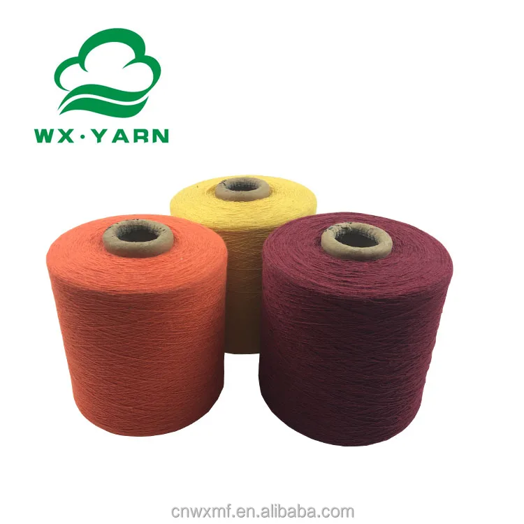 
blended open end socks cotton yarn for knitting machine 