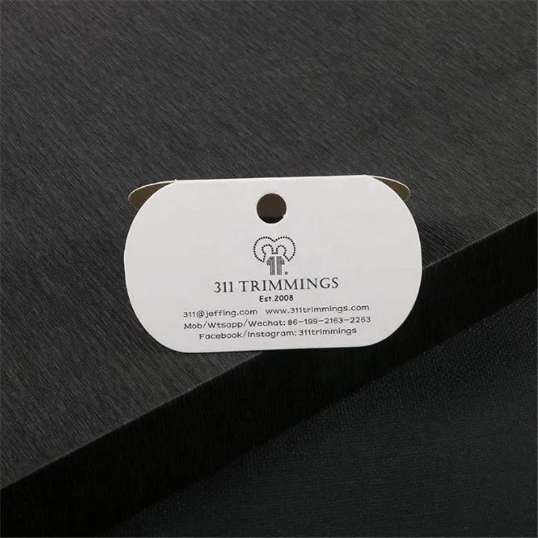2018 Custom Model Hangtag Paper Hang Tag Sock Hang Tags For Selling