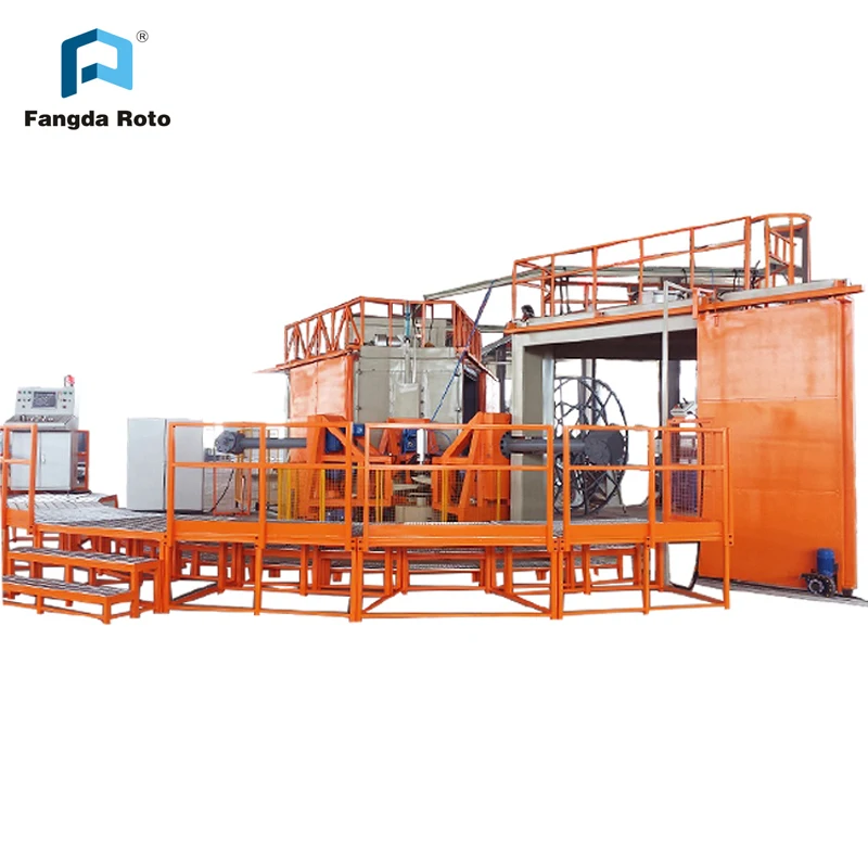 
carousel rotomolding machine 