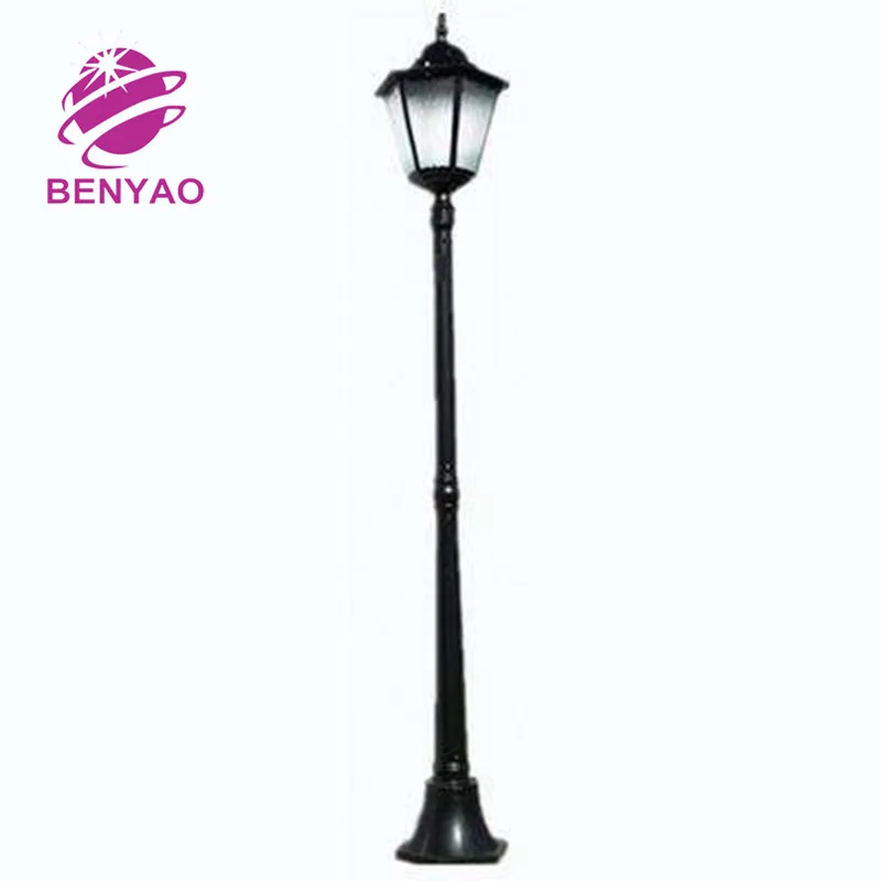 Shell Landscape Lighting Lamp Pole Light Wholesale Garden Die Cast Aluminum Fence 3 Led Solar Gutter Light Customized ODM OEM