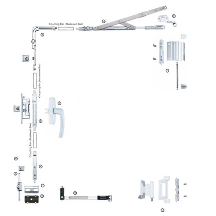 8.15.20902 Good Quality Internal Opening Top Hung Window Door Support Block