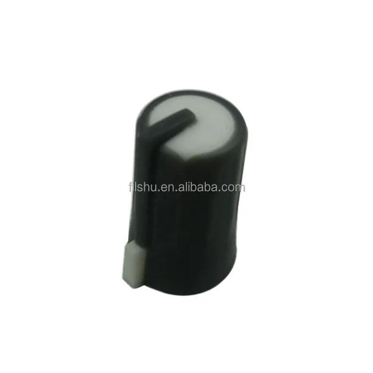 Potentiometer 6mm Black Rubber Knob Knobs Potentiometer Knob
