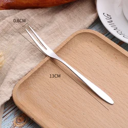 Factory wholesale stainless steel small knife fork for eating mooncake fruits dessert fork and knife