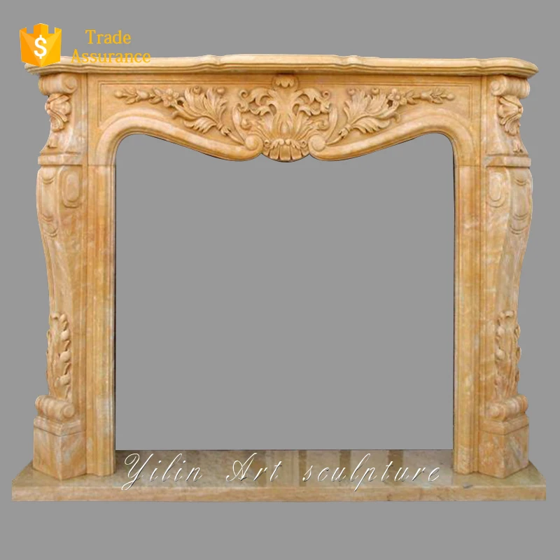 Stone Marble Fireplace Mantel Frame