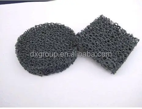 Silicon Carbide SIC Ceramic Foam filter for metal industry
