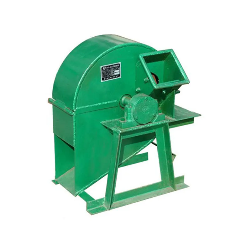 China best supplier charcoal palm leaves waste wood hammer mill crusher