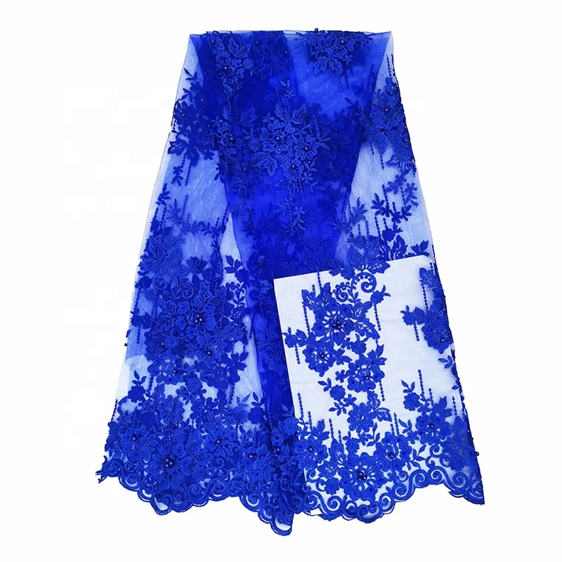 wholesale cheap mesh quality african embroidered lace fabric china