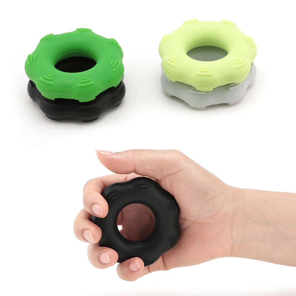 Dexterity Tools Fitness Hand Grip Exerciser  Forearm Exercise Stretcher Silicone Finger Ring