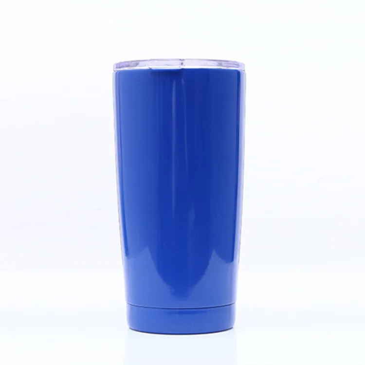 Wholesale double wall thermos vacuum insulated stainless steel icy water bottle truck driver mug