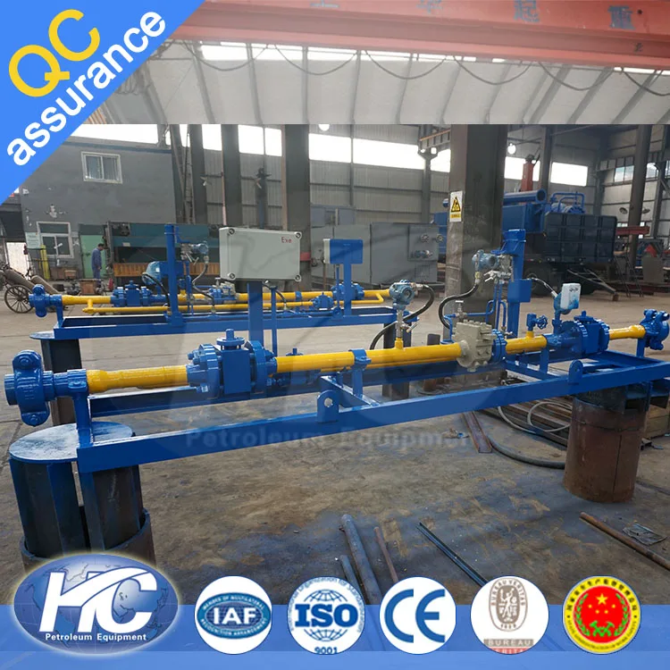 Skid-mounted natural gas pressure metering and regulating station