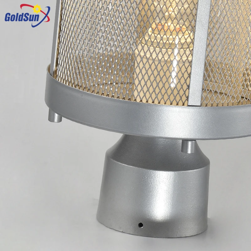 MODERN OUTDOOR POST LANTERN FOR GARDEN ANTIQUE INDUSTRIAL DECORATIVE LIGHTS LIGHTING POST LAMP